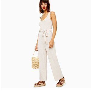 Topshop Belted Lounge Jumpsuit